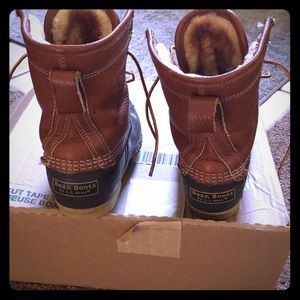 L.L. Bean Boots, size 8 purchased in 2016 in box.